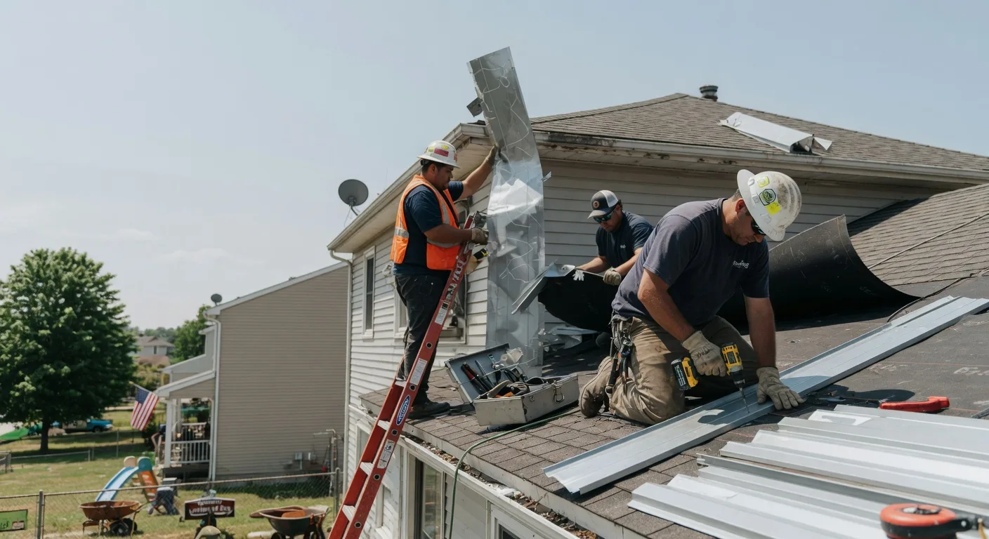 Storm Damage Metal Roof Repair in Beallsville, MD